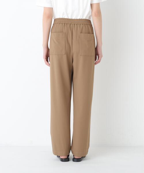 human woman(ヒューマンウーマン)の「◆【大人気追加生産 / ジャージー素材/ウォッシャブル】カノコストレッチベイカーパンツ(その他パンツ・レディース・ネイビー/ベージュ系その他/ブラック・LARGE/SMALL/MEDIUM)」の14枚目の写真