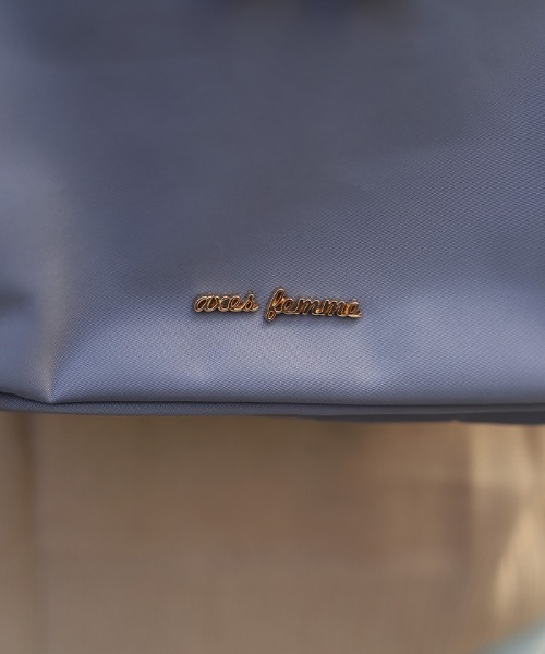 axes femme（アクシーズファム）の「撥水ナイロン刺繍使いリュック（バックパック/リュック・レディース・ブラック/ブルー・FREE）」の9枚目の写真