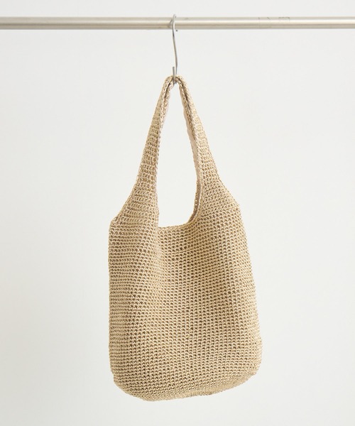 KATHARINE ROSS（キャサリンロス）の「【KATHARINE ROSS】【WEB限定】メタリックコードニットトートバッグ（トートバッグ・レディース・ブラック/シルバー/ゴールド・MEDIUM）」の13枚目の写真