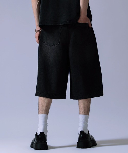improves(インプローブス)の「12oz デニム ダブルニー ハーフパンツ(その他パンツ・メンズ・ネイビー/カモフラージュ/チャコール/ブルー/ブラック・LARGE/X-LARGE/MEDIUM)」の8枚目の写真