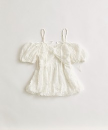 OLIVE des OLIVE | ツイストリボンオフショルチュニック(シャツ/ブラウス)