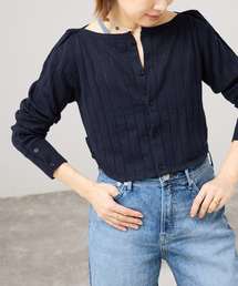 WANDERUNG（ワンデルング）の「WANDERUNG/ワンデルング cotton cashmere knit CD カーディガン WRKNN-006-01（ニット/セーター）」