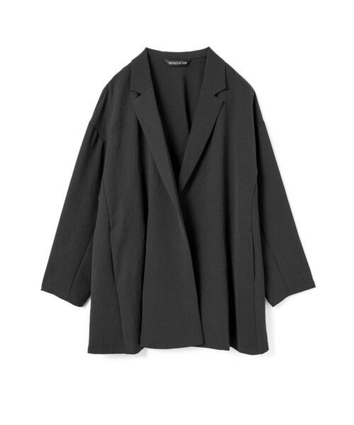 mizuiroind（ミズイロインド）の「mizuiro ind テーラードシャツジャケット（ダウンジャケット/コート・レディース・ブラック/チャコールグレー/ベージュ/ネイビー・FREE）」の5枚目の写真