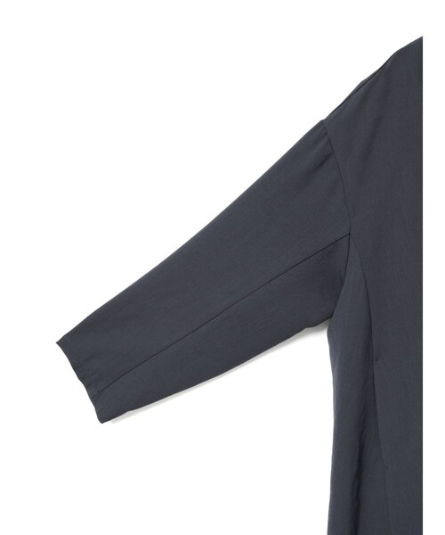 mizuiroind（ミズイロインド）の「mizuiro ind テーラードシャツジャケット（ダウンジャケット/コート・レディース・ブラック/チャコールグレー/ベージュ/ネイビー・FREE）」の18枚目の写真