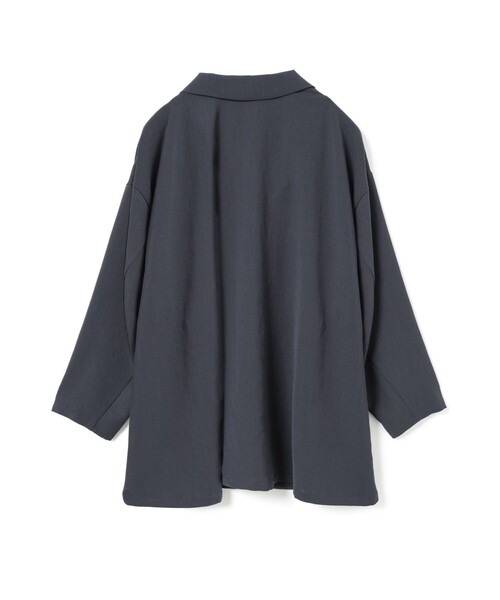 mizuiroind（ミズイロインド）の「mizuiro ind テーラードシャツジャケット（ダウンジャケット/コート・レディース・ブラック/チャコールグレー/ベージュ/ネイビー・FREE）」の20枚目の写真