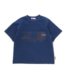 WASK | ヴィンテージ天竺ロゴBIG Tシャツ(110~160cm)(Tシャツ/カットソー)