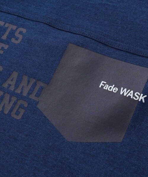 WASK（ワスク）の「ヴィンテージ天竺ロゴBIG Tシャツ(110~160cm)（Tシャツ/カットソー・キッズ・ブルー・150cm/130cm/140cm）」の9枚目の写真