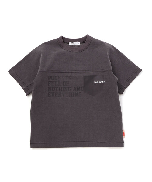 WASK（ワスク）の「ヴィンテージ天竺ロゴBIG Tシャツ(110~160cm)（Tシャツ/カットソー・キッズ・ブルー・150cm/130cm/140cm）」の15枚目の写真