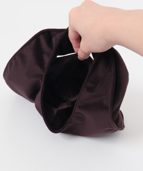 KBF（ケイビーエフ）の「トライアングルミニBAG（ハンドバッグ・レディース・ダークブラウン/ライトグレー・ONE）」の17枚目の写真