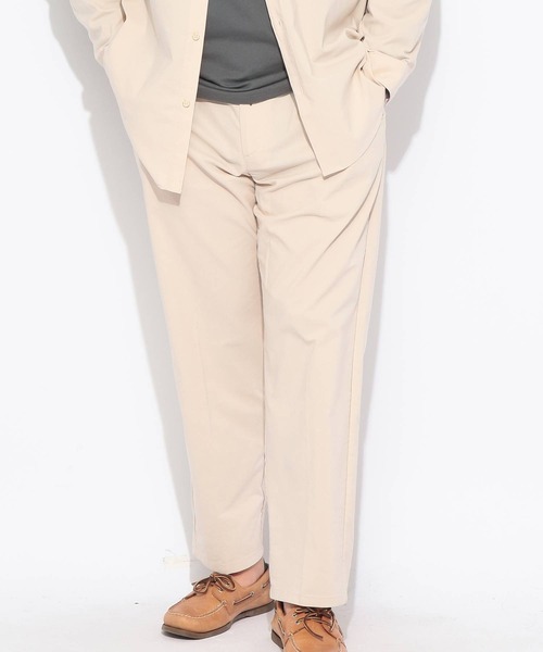B&T CLUB(ビーティークラブ)の「パンツ メンズ 大きいサイズ NEO LINEN 無地 タックパンツ B&T CLUB (ビーアンドティークラブ)(その他パンツ・メンズ・ネイビー/ベージュ・X3(6L~7L)/X2(4L~5L)/X1(3L~4L))」の11枚目の写真