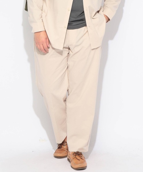 B&T CLUB(ビーティークラブ)の「パンツ メンズ 大きいサイズ NEO LINEN 無地 タックパンツ B&T CLUB (ビーアンドティークラブ)(その他パンツ・メンズ・ネイビー/ベージュ・X3(6L~7L)/X2(4L~5L)/X1(3L~4L))」の14枚目の写真