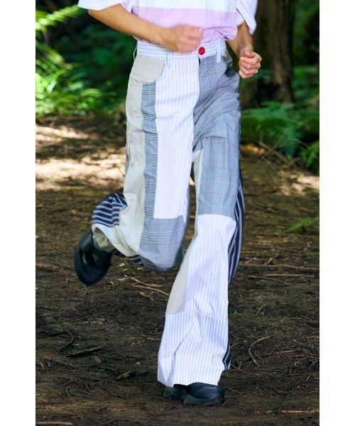 nagonstans(ナゴンスタンス)の「wide pants(その他パンツ・レディース・ホワイト/ライトパープル・SMALL)」の7枚目の写真