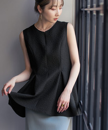 Noble（ノーブル）の「エステルダブルクロスVカットブラウス◇（シャツ