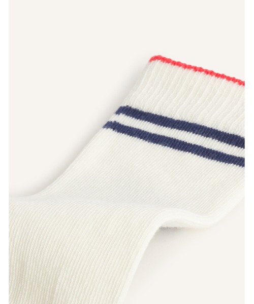 Maison Kitsune（メゾンキツネ）の「LIAN SOCKS（ソックス/靴下・キッズ・ホワイト・4/6/5）」の3枚目の写真