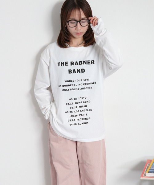 cepo（セポ）の「〈セットアイテム〉ロゴプリント レイヤードロングスリーブTee（Tシャツ/カットソー・レディース・ブラック/オフホワイト/イエロー・M）」の9枚目の写真