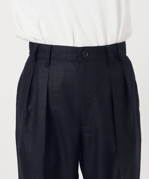 Spick & Span(スピックアンドスパン)の「《セットアップ可》ライトドライクロスパンツ(スラックス・レディース・ネイビー/ブラウン・36/34/38)」の18枚目の写真