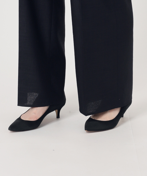 Spick & Span(スピックアンドスパン)の「《セットアップ可》ライトドライクロスパンツ(スラックス・レディース・ネイビー/ブラウン・36/34/38)」の20枚目の写真