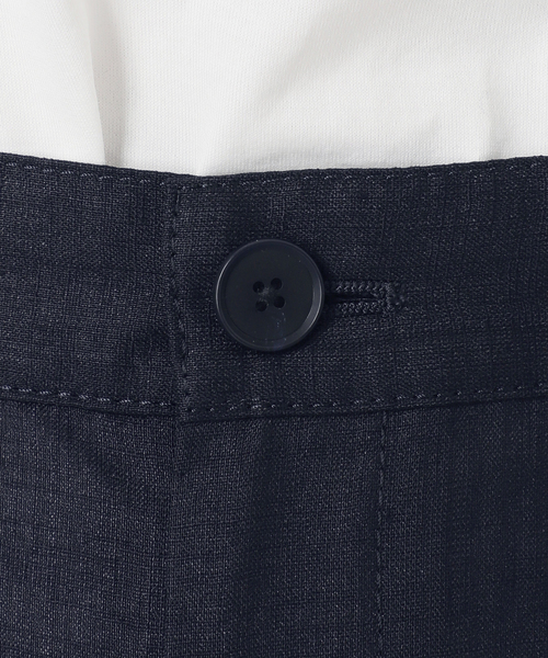 Spick & Span(スピックアンドスパン)の「《セットアップ可》ライトドライクロスパンツ(スラックス・レディース・ネイビー/ブラウン・36/34/38)」の22枚目の写真