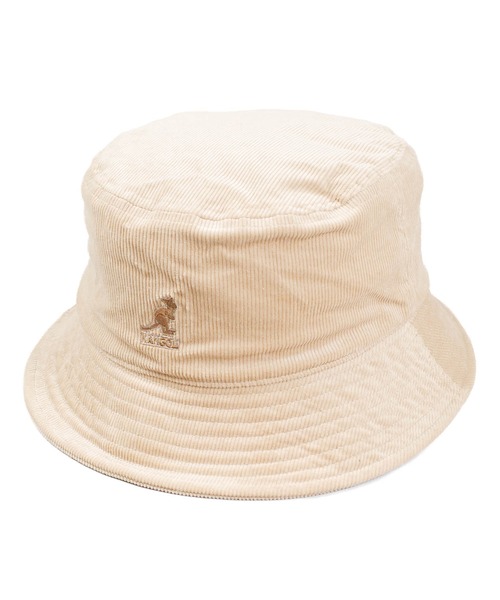 KANGOL(カンゴール)の「【T18】【KANGOL/カンゴール】CORD BUCKET(ハット・メンズ・ブラック/ネイビー/ベージュ/キャメル・LARGE)」の3枚目の写真
