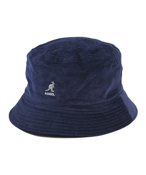 KANGOL(カンゴール)の「【T18】【KANGOL/カンゴール】CORD BUCKET(ハット・メンズ・ブラック/ネイビー/ベージュ/キャメル・LARGE)」の4枚目の写真