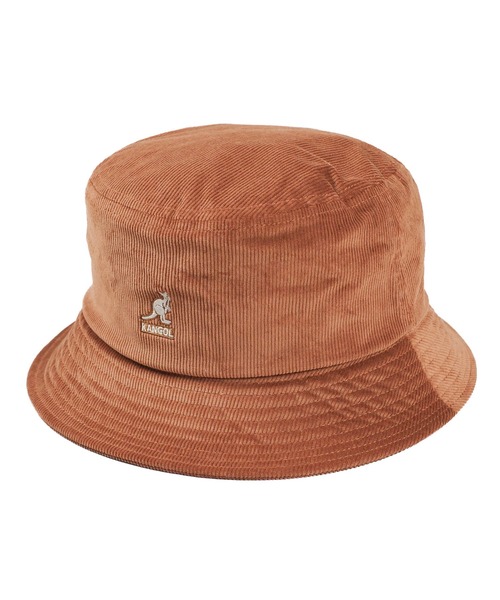 KANGOL(カンゴール)の「【T18】【KANGOL/カンゴール】CORD BUCKET(ハット・メンズ・ブラック/ネイビー/ベージュ/キャメル・LARGE)」の1枚目の写真