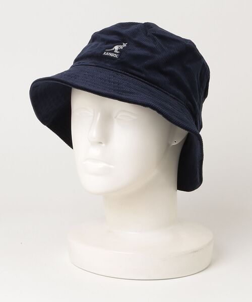 KANGOL(カンゴール)の「【T18】【KANGOL/カンゴール】CORD BUCKET(ハット・メンズ・ブラック/ネイビー/ベージュ/キャメル・LARGE)」の8枚目の写真