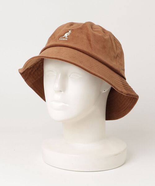 KANGOL(カンゴール)の「【T18】【KANGOL/カンゴール】CORD BUCKET(ハット・メンズ・ブラック/ネイビー/ベージュ/キャメル・LARGE)」の9枚目の写真