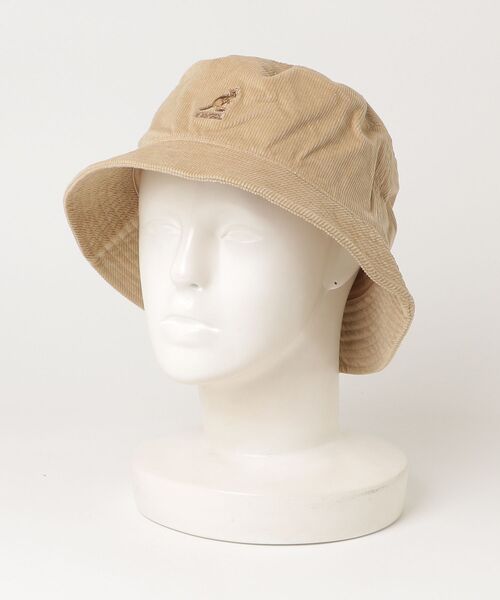KANGOL(カンゴール)の「【T18】【KANGOL/カンゴール】CORD BUCKET(ハット・メンズ・ブラック/ネイビー/ベージュ/キャメル・LARGE)」の7枚目の写真