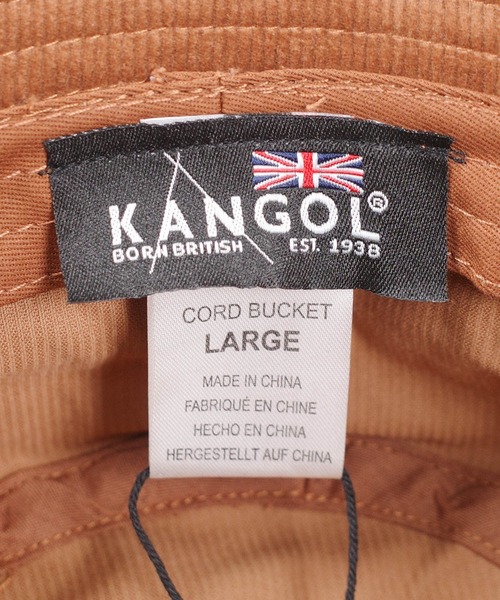 KANGOL(カンゴール)の「【T18】【KANGOL/カンゴール】CORD BUCKET(ハット・メンズ・ブラック/ネイビー/ベージュ/キャメル・LARGE)」の22枚目の写真