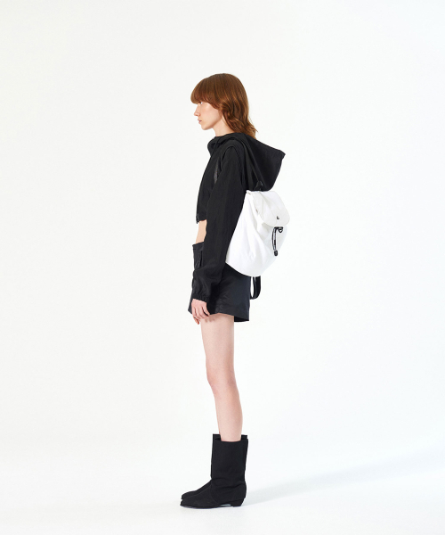 DIAGONAL(ダイアゴナル)の「CHUBBY SUMMER BAG (white)(バックパック/リュック・レディース・その他・FREE)」の2枚目の写真