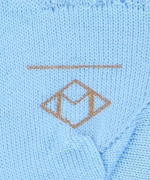 Steven Alan（スティーブンアラン）の「＜MARCOMOMDE＞VENICE PATTERN SOCKS/ソックス（ソックス/靴下・レディース・ホワイト/ライトブルー・FREE）」の6枚目の写真