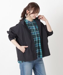DANTON | スタナーナイロン フードショートジャケット WOMEN（ナイロン