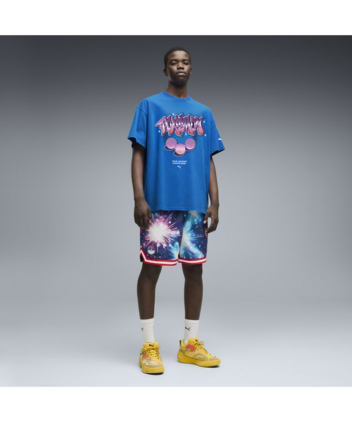 PUMA プーマ メンズ バスケットボール PUMA x ポケモン 半袖 Tシャツ I