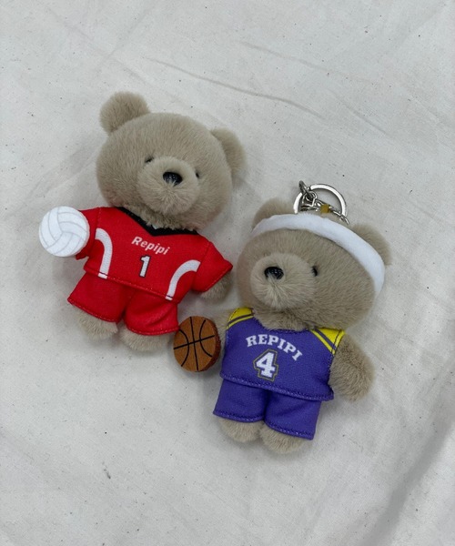 repipi armario（レピピ アルマリオ）の「部活ベアぬいチャーム（チャーム・キッズ・その他6/その他4/その他1/その他2/その他5/ホワイト・FREE）」の22枚目の写真