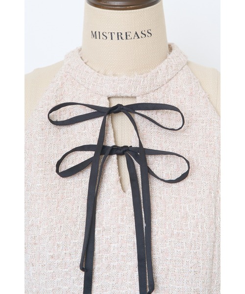 MISTREASS（ミストレアス）の「American Sleeve Tweed Dress（ワンピース・レディース・その他/ベージュ・FREE）」の14枚目の写真