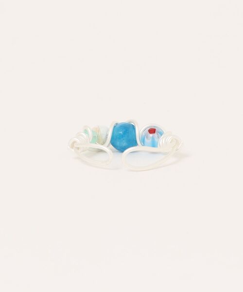 ammy.（エイミードット）の「【 ammy. / エイミードット 】 カラー ミックス リング（リング・レディース・ブルー系2/ブルー系4/ブルー系1/ブルー系3・FREE）」の7枚目の写真