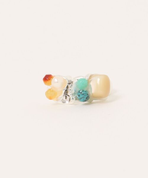ammy.（エイミードット）の「【 ammy. / エイミードット 】 カラー ミックス リング（リング・レディース・ブルー系2/ブルー系4/ブルー系1/ブルー系3・FREE）」の9枚目の写真