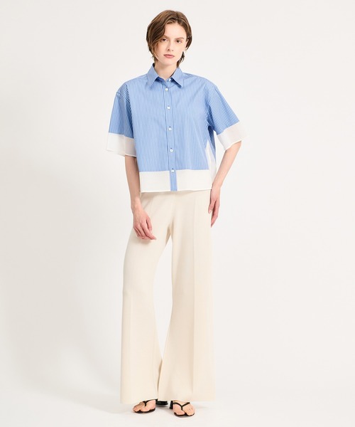 ESTNATION(エストネーション)の「ESTNATION / ワイドニットパンツ(その他パンツ・レディース・ブラック/オフホワイト/ネイビー・34/36/38)」の19枚目の写真