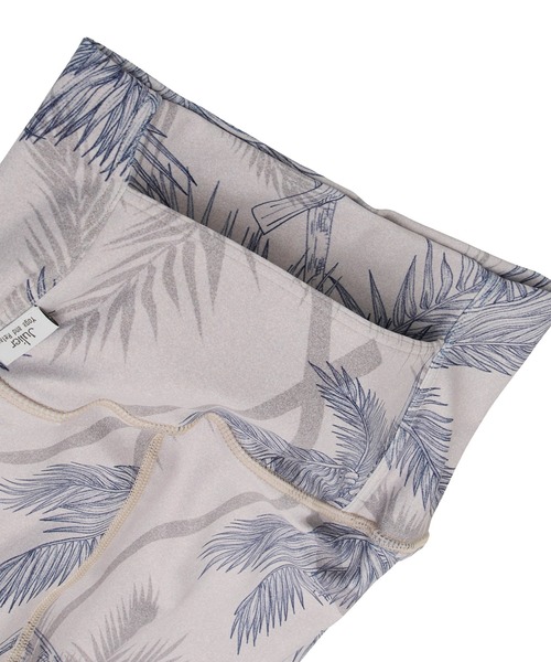 Julier Yoga and Relax(ジュリエヨガアンドリラックス)の「Julier palm treeプリントスーパーハイレギンス(レギンス/スパッツ・レディース・ベージュ/オレンジ/ホワイト・0/1/2)」の22枚目の写真