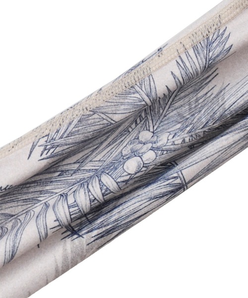 Julier Yoga and Relax(ジュリエヨガアンドリラックス)の「Julier palm treeプリントスーパーハイレギンス(レギンス/スパッツ・レディース・ベージュ/オレンジ/ホワイト・0/1/2)」の18枚目の写真