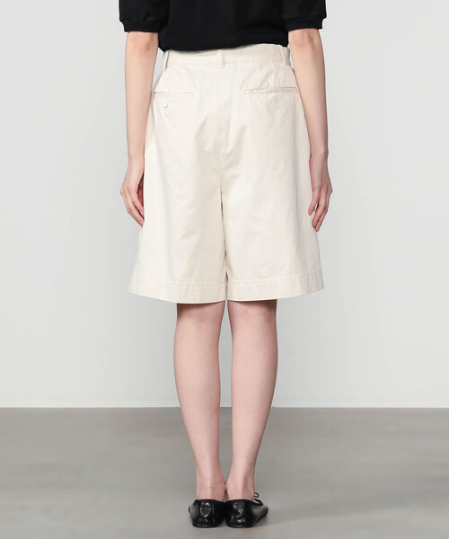 SCYE BASICS（サイベーシックス）の「SCYE BASICS | サンホアキンチノ タックショーツ WOMEN（その他パンツ・レディース・Nat・36）」の8枚目の写真