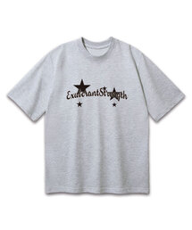 スターレタリングオーバーサイズ半袖Tシャツ