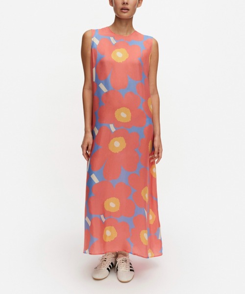 marimekko（マリメッコ）の「Rappu / Veistos cotton poplin dress
