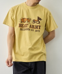 Buzz Rickson's（バズリクソンズ）の「【BUZZ RICKSON'S】S/S T-SHIRT BEAT ARMY GO NAVY（Tシャツ/カットソー）」