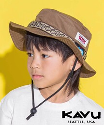 WASK（ワスク）の「【日本製】【KAVU】クラフトテープ・バケットハット(53㎝・56cm)（ハット）」