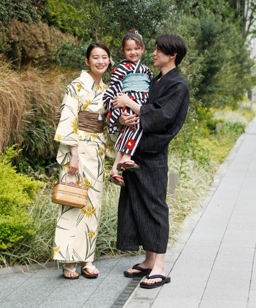 GLOBAL WORK（グローバルワーク）の「3SETワンピースYUKATA/T/664301（浴衣・キッズ・ブラック/クリアレッド/ホワイト・100cm/110cm/120cm）」の21枚目の写真
