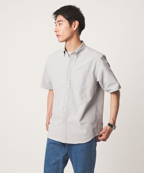 ごったんふくたん2 WEB限定】JUST fit オックスフォード ボタンダウン 半袖 シャツ