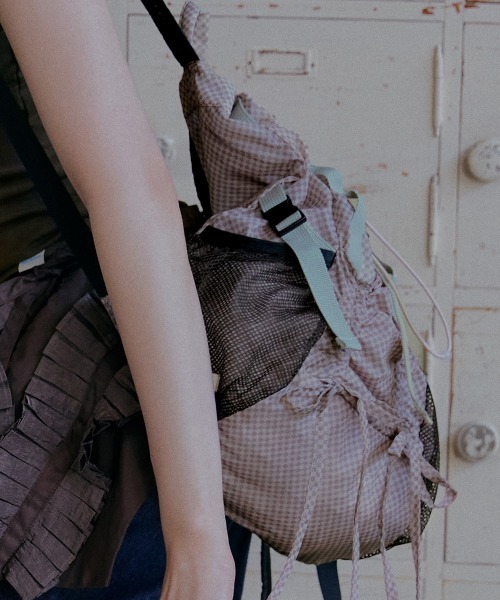 ROCKFISH WEATHERWEAR(ロックフィッシュウェザーウェア)の「LIGHT WEIGHT BACKPACK(バックパック/リュック・レディース・ブラック/オリーブ/ブルー/ピンク/イエロー・FREE)」の13枚目の写真