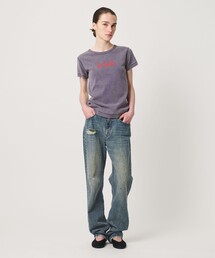 【別注】<LA HUTTE>LOGO ショートスリーブ Tシャツ