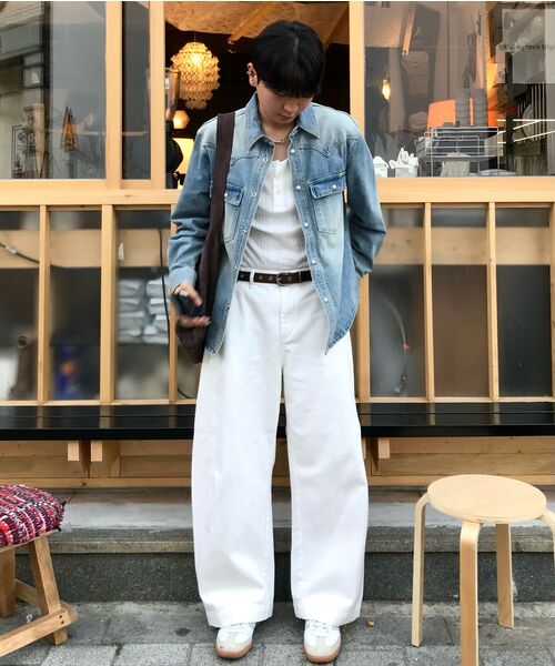 JUAN HOMME(ジュアンオム)の「リファインドヘンリーネックスリーブレス(ホワイト)(Tシャツ/カットソー・メンズ・その他・MEDIUM/LARGE)」の7枚目の写真